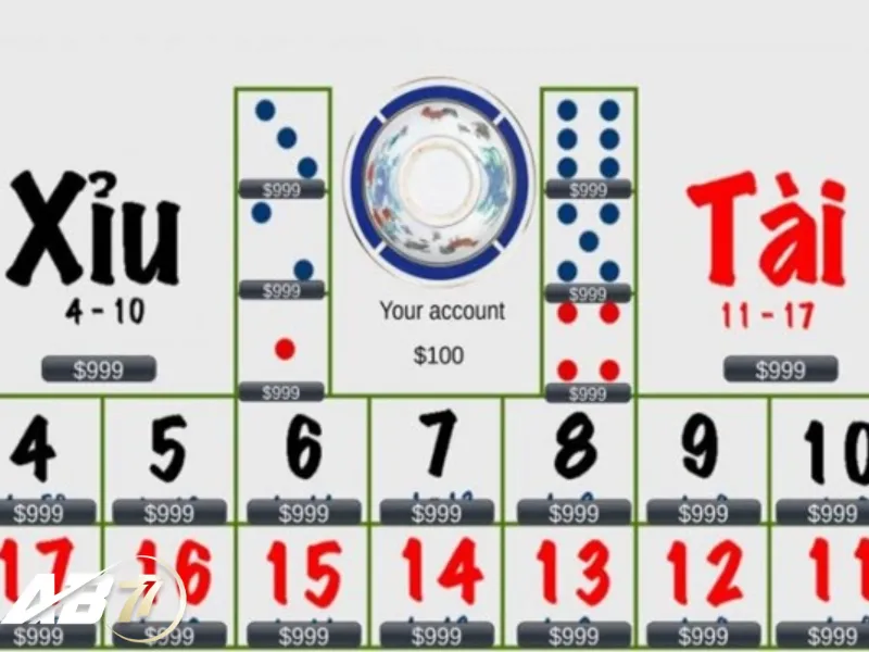 Tài xỉu AB77 CASINO - Game cá cược hấp dẫn 