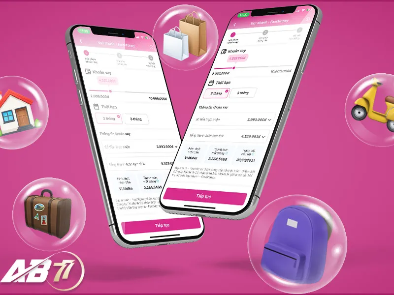 Hướng Dẫn Bạn Cách Vay Tiền Chơi AB77 Bằng App MOMO