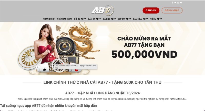 Tổng quan về nhà cái ab77