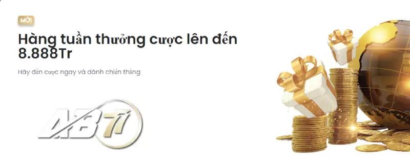 Cách thức tham gia nhận khuyến mãi thưởng tuần tại AB77